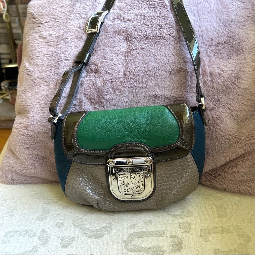 Brighton Fashionista Diva 4 Color Leather Mini Crossbody Bag